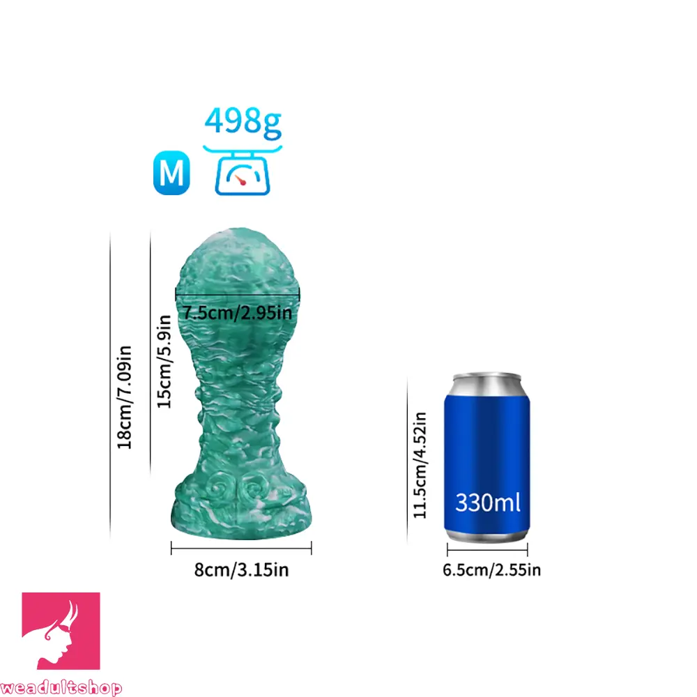 Fantasy Skull Scary Monster Creature Odd Design Anal Vaginal Butt Dildo