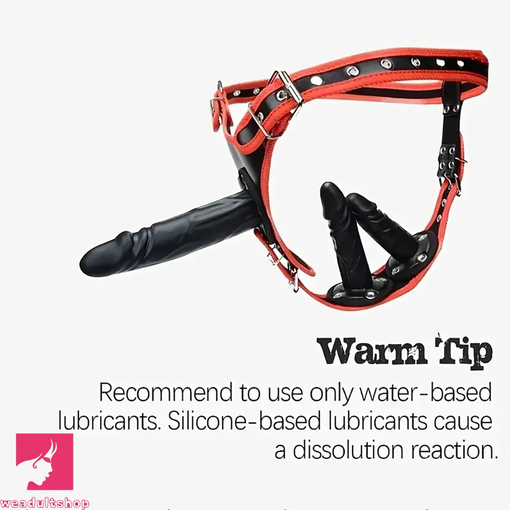 3.94in 5.31in 6.89in Wearable Useful Detachable Strap on Dildo Pants