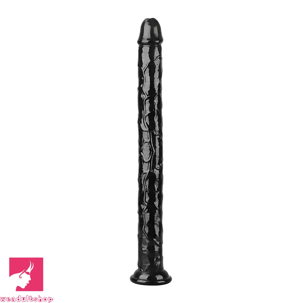 17.72in Long Big PVC Double Ended Dildo For Anal Vaginal Sex G Spot