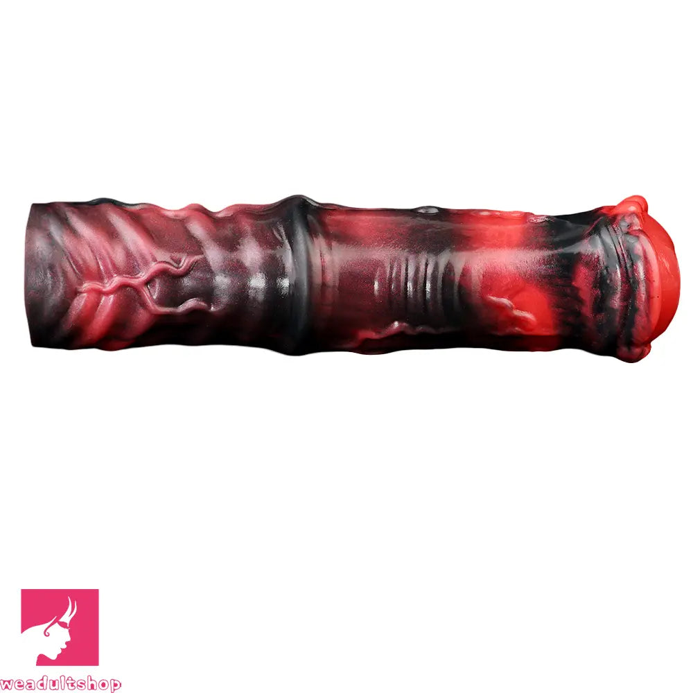 6.1in 6.89in 7.95in Horse Animal Penis Soft Dildo Sleeve Penis Extender