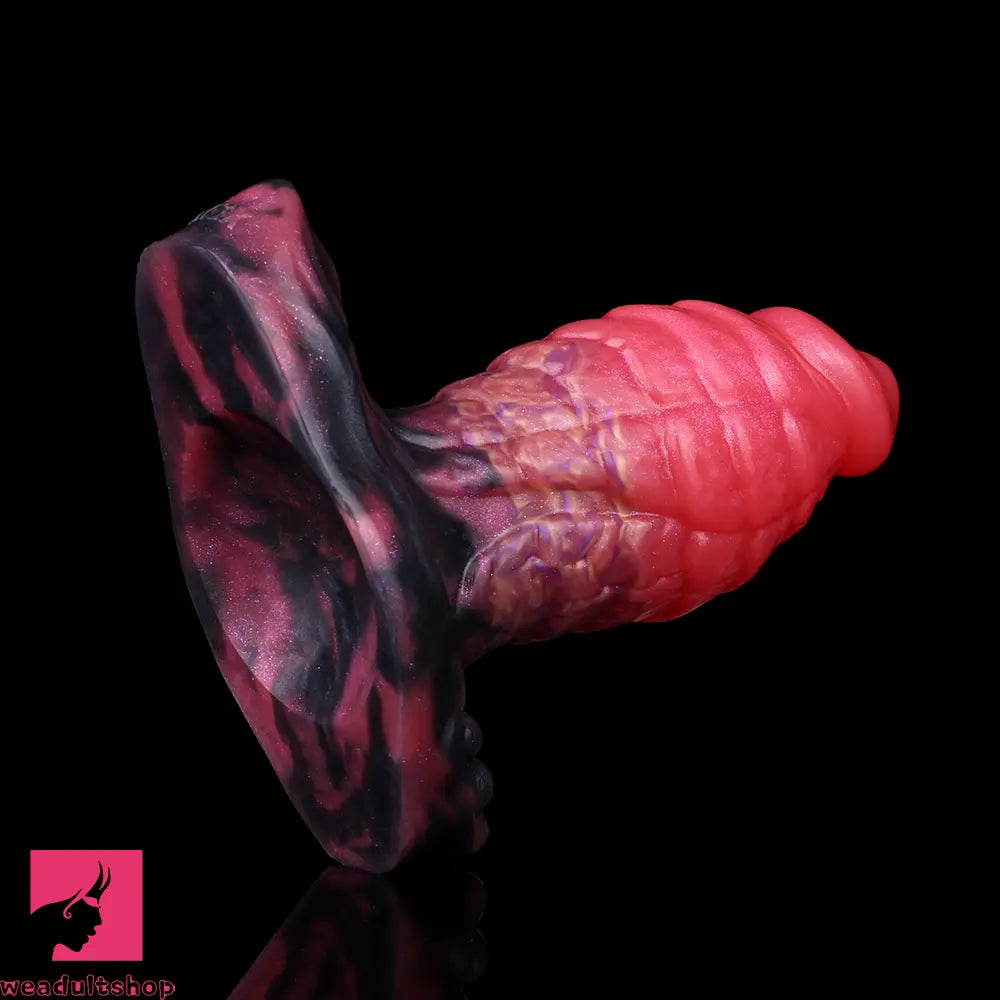 5.31in Fantasy Odd Silicone Soft Dildo Bedroom Accessory For Solo Sex