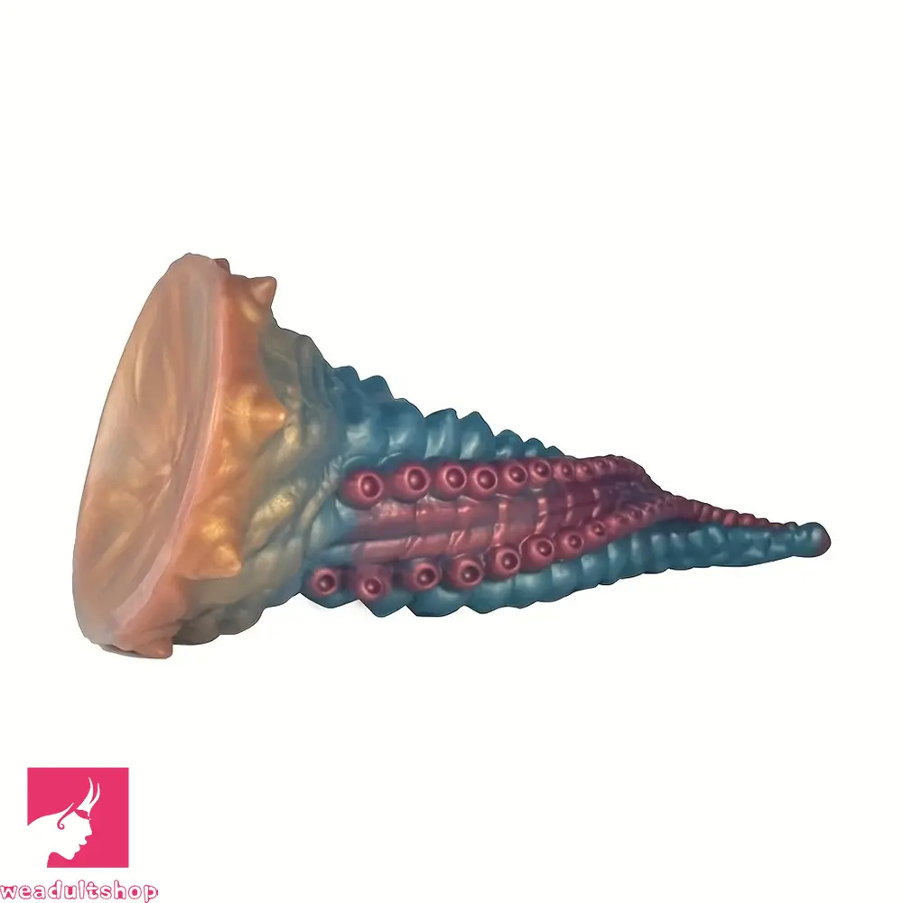 10.03in Octopus Silicone Anal Plug Portable Realistic Tentacle Fantasy Dildo