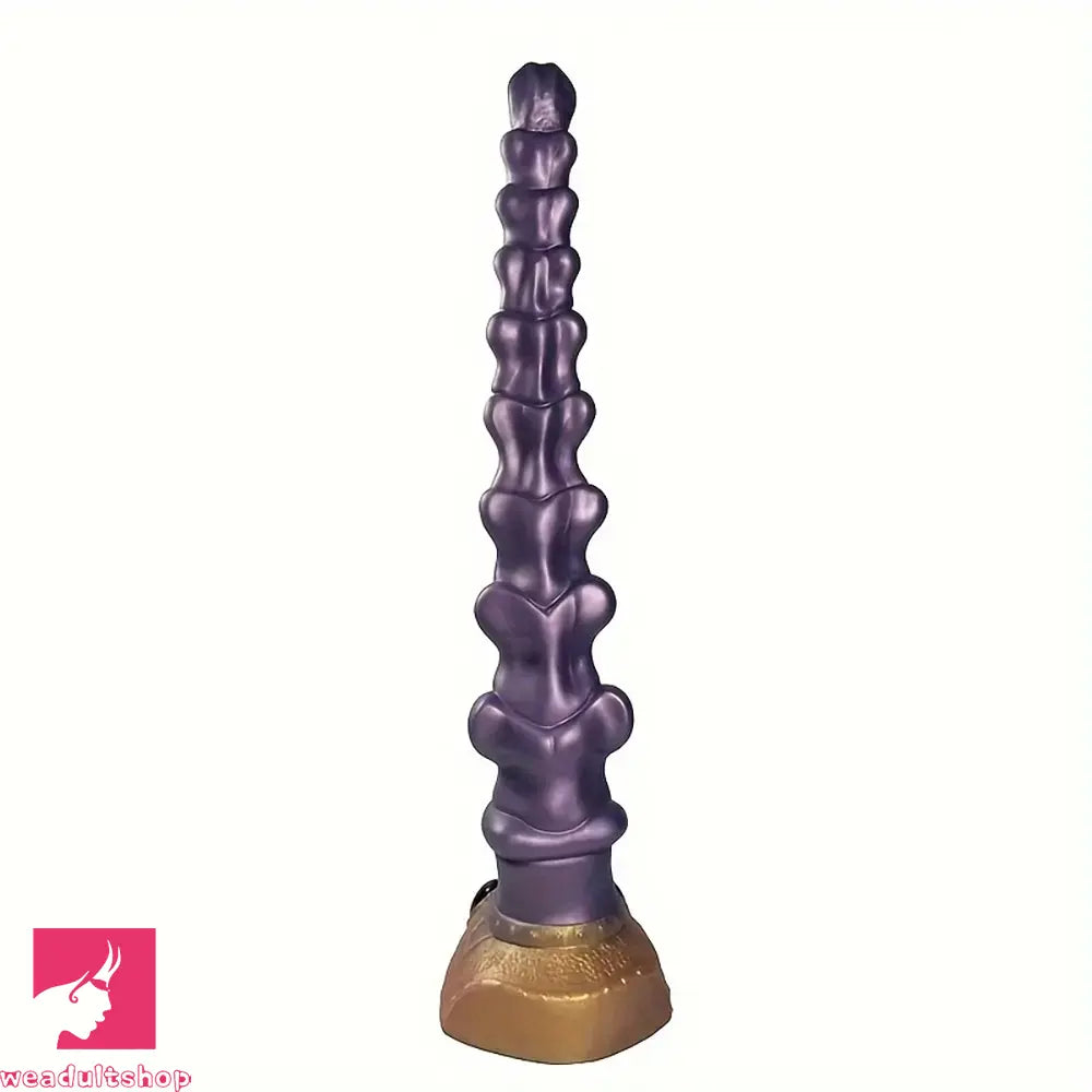 16.93in Liquid Silicone Extra Long Keel Anal Plug Adult Huge Odd Dildo