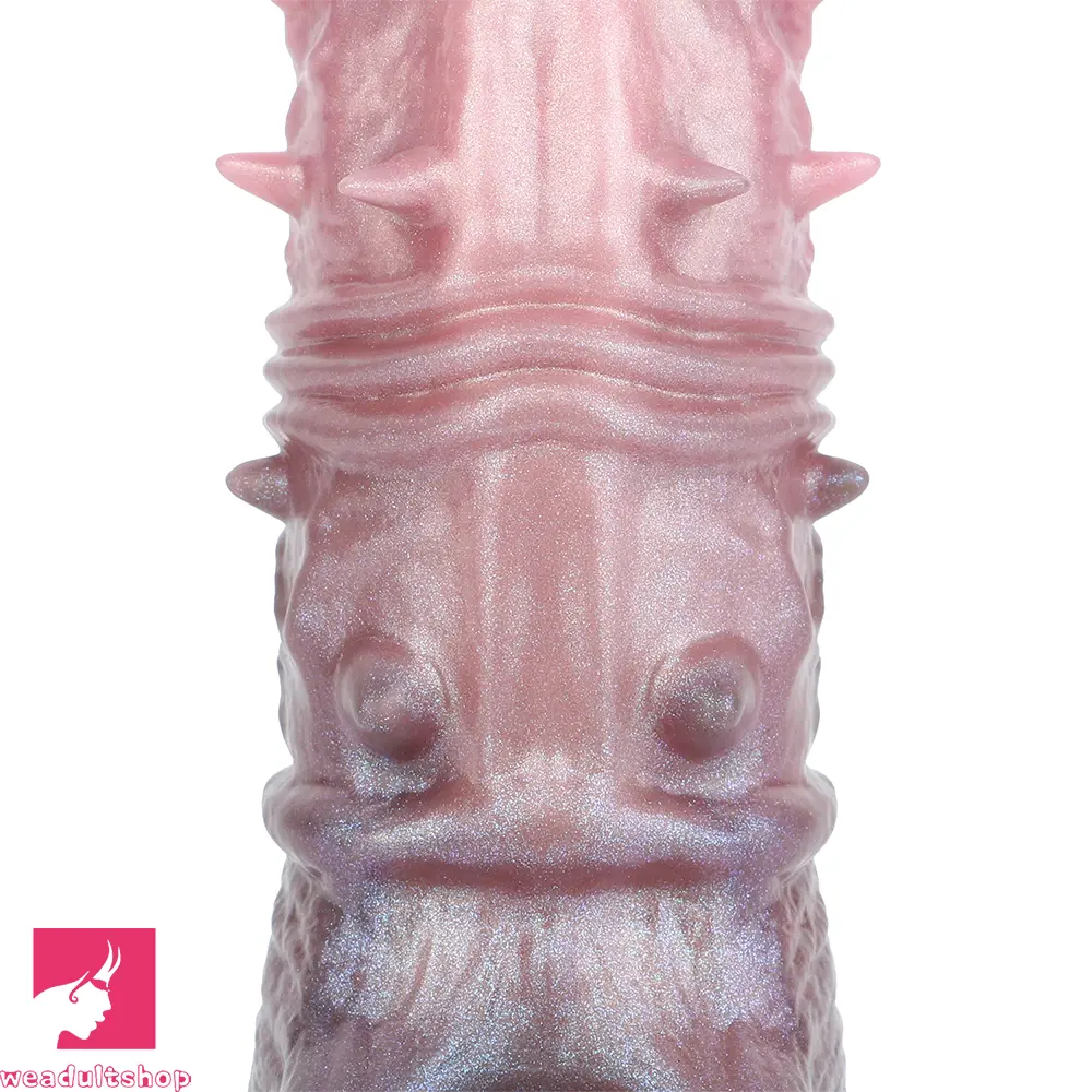 7.48in Spiked Horse Cock Sleeve Dildo Fantasy Penis Extender Cock