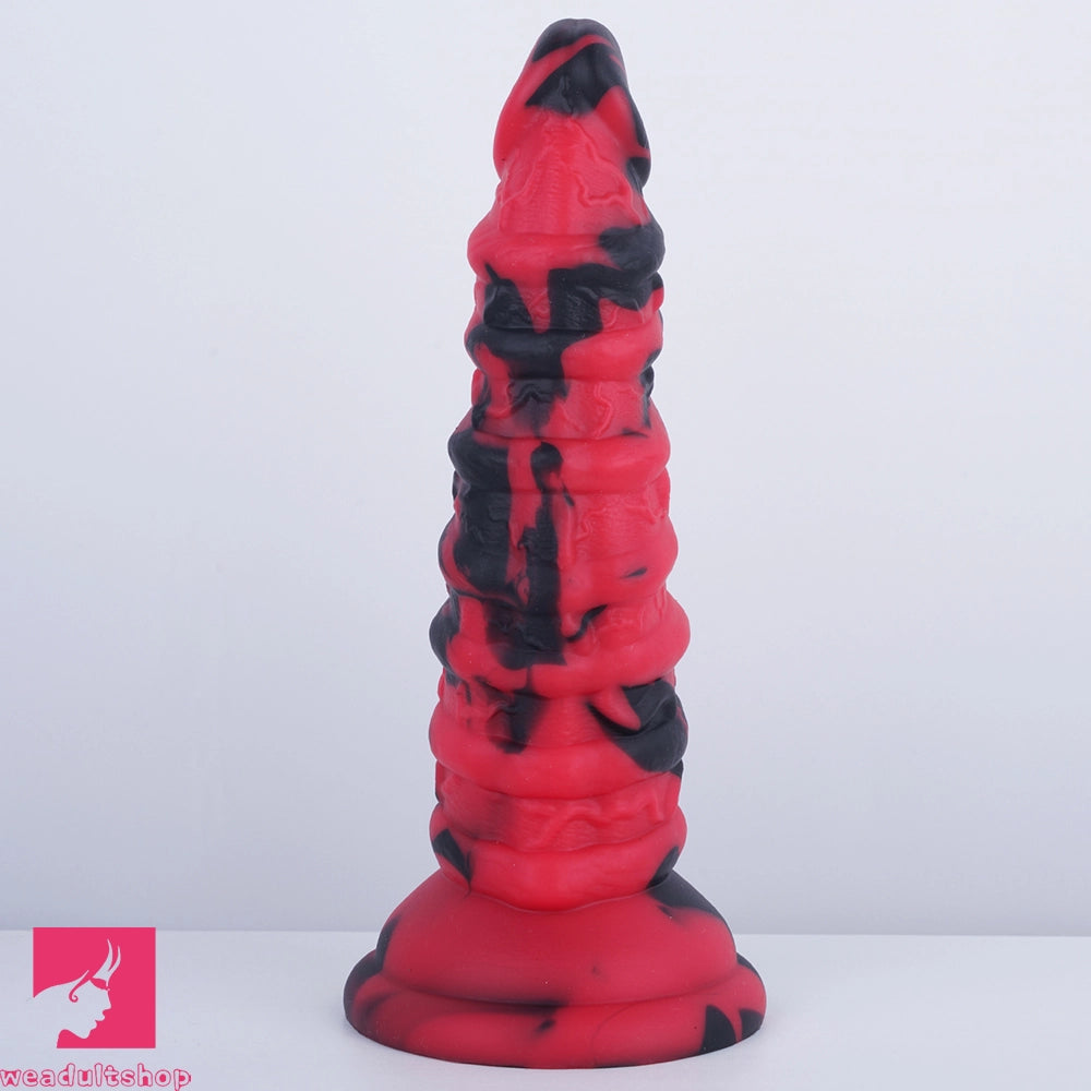 7.68in Fantasy Silicone Monster Soft Dildo For Women Lesbian Penis Sucker