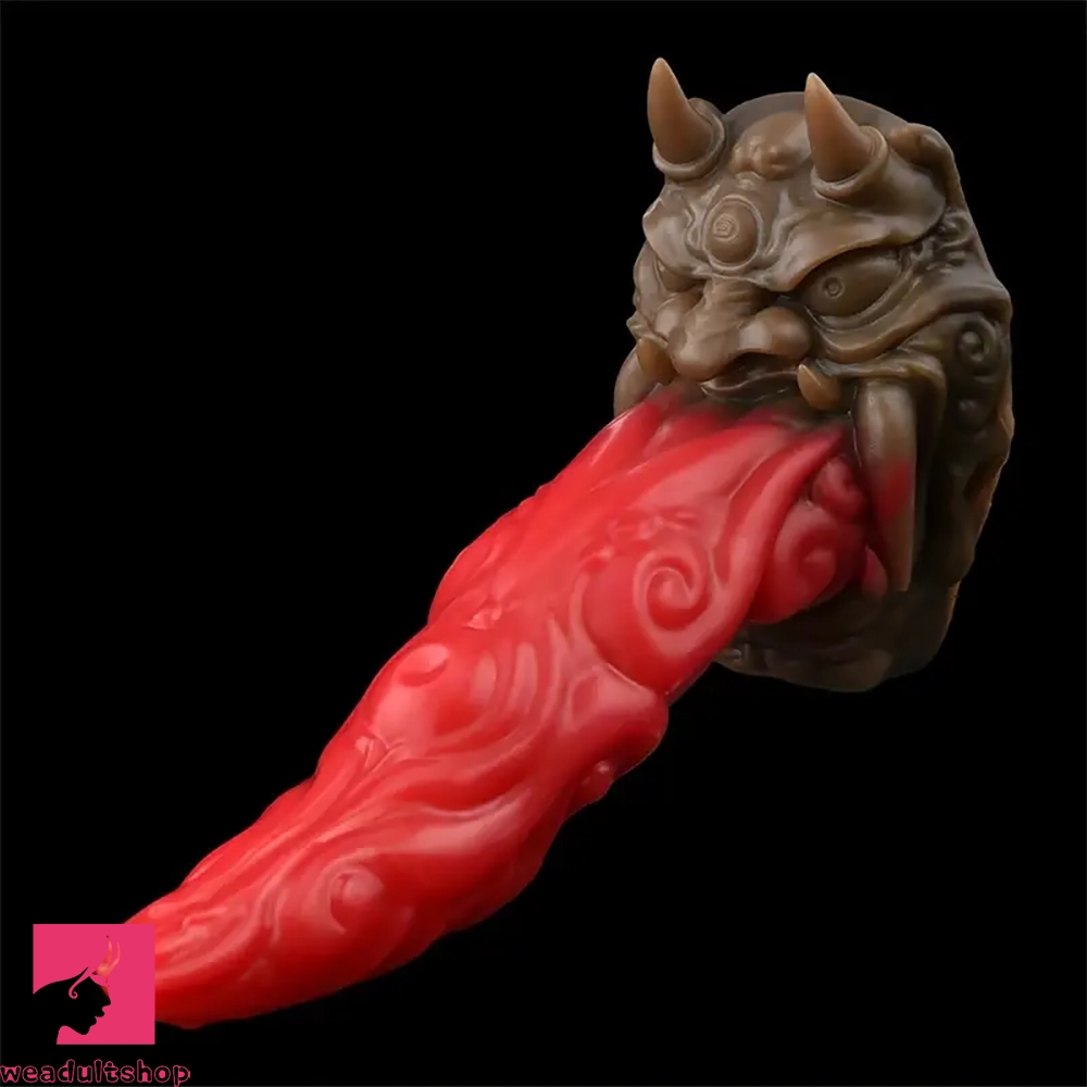 4.72in 6.06in 7.08in 8.42in 9.8in Dragon Silicone Women Cock Dildo