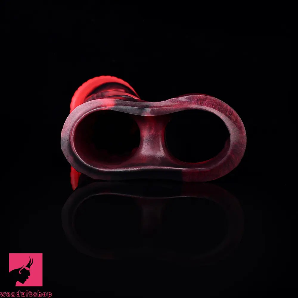 5.58in 7.17in Silicone Horse Dildo Sleeve Vibrating Hollow Waterproof Dildo