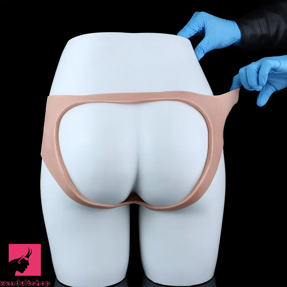 5.9in Silicone Lifelike Strap on Dildo Panty Realistic Texture Real Cock Glans