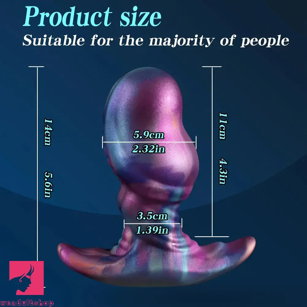 4.7in 5.6in 6.69in Monster Anal Plug Small Super Thick Dilated Odd Dildo