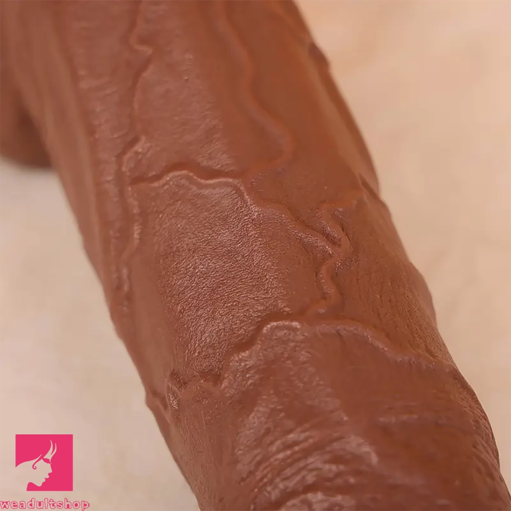 13.39in Large Girth Thick Healthy PVC Dildo Realistic G-Spot Penis Clit