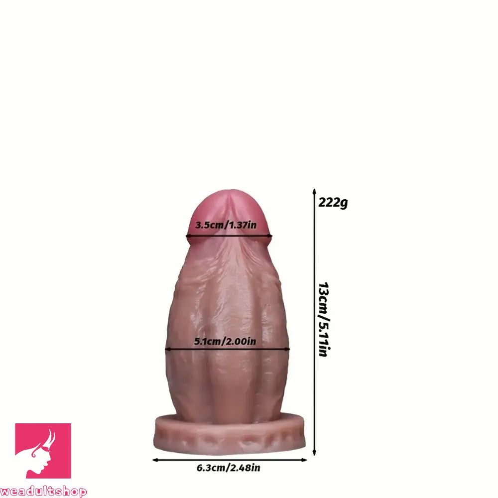 5.11in 5.47in 6.29in 7.16in 7.99in 8.81in Thick Lifelike Soft Dildo Anal Prostate