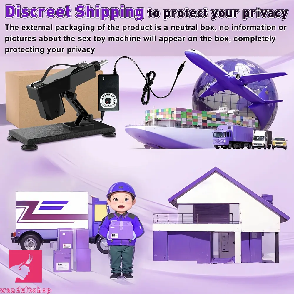 Sex Fucking Dildo Thrust Machine Automatic 3XLR Connector Thruster