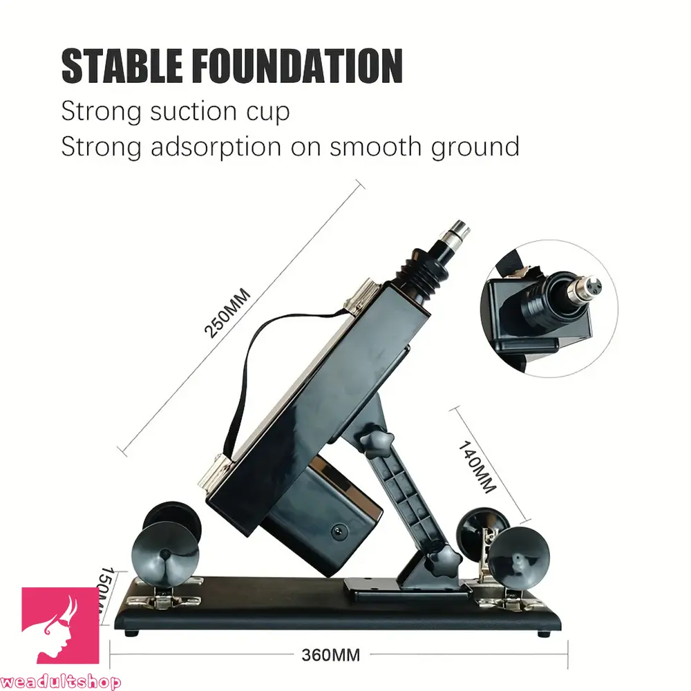 Automatic Female Masturbation Pumping Gun For Adults With Fucking Dildo