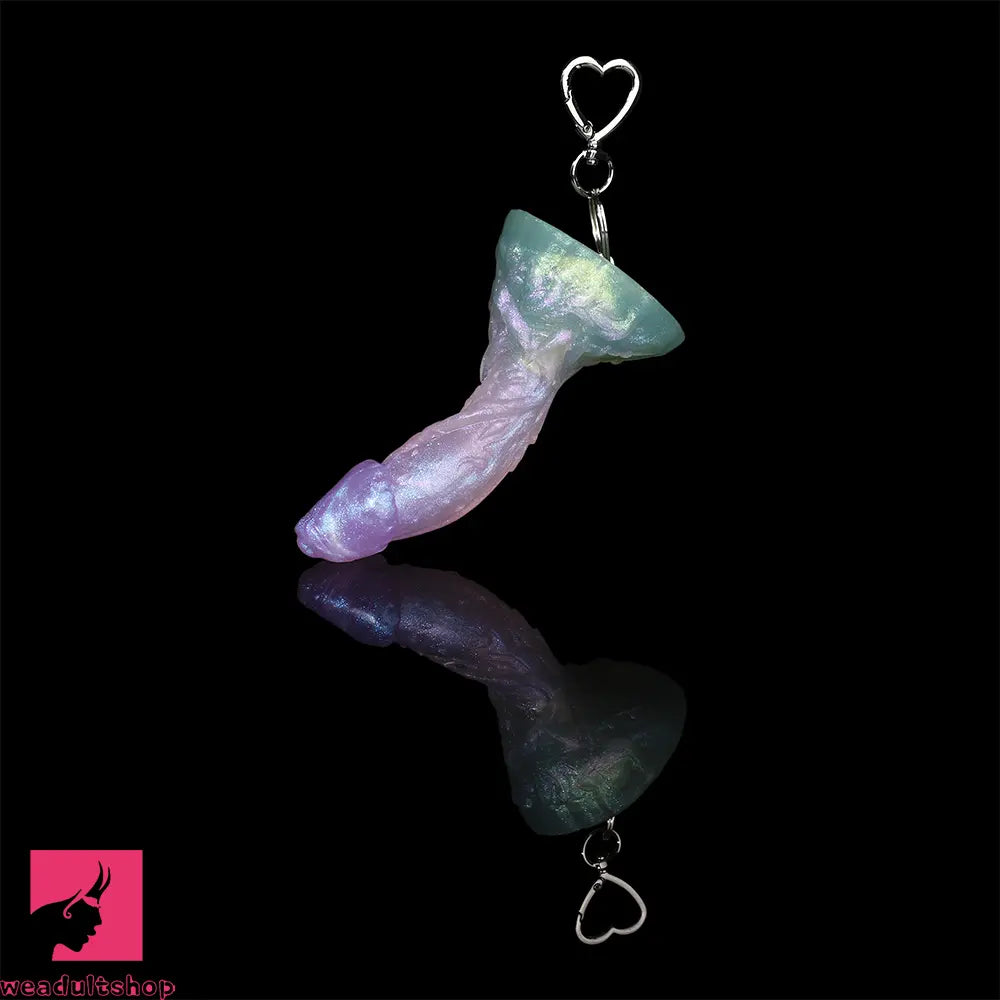 4.6in 4.8in 6.14in 7.61in 8.34in Silicone Fantasy Octopus Dildo Cock Pendant