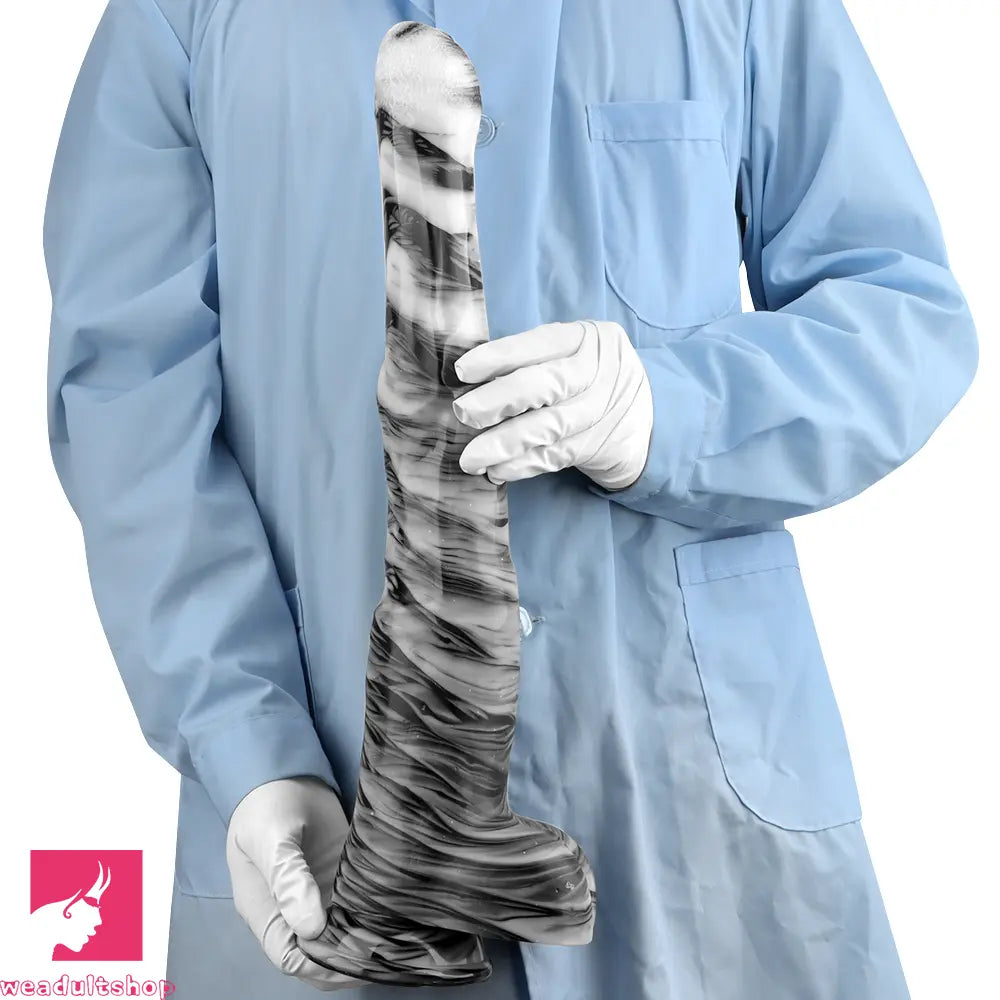 18.9in Mixed Color Big Alternative Animal Super Long Horse Cock Dildo
