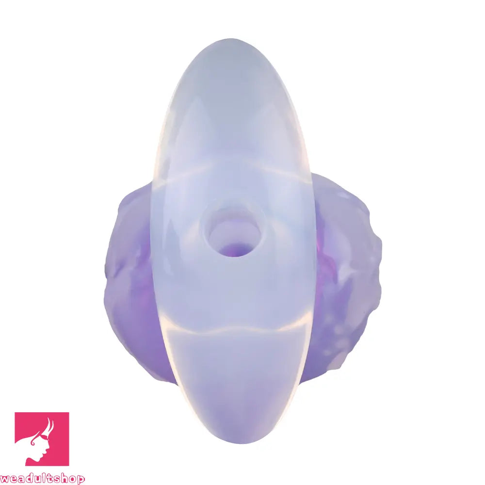 4.48in Fox Tail Wear Anchor Fantasy Dildo Butt Plug For BDSM Role Sex