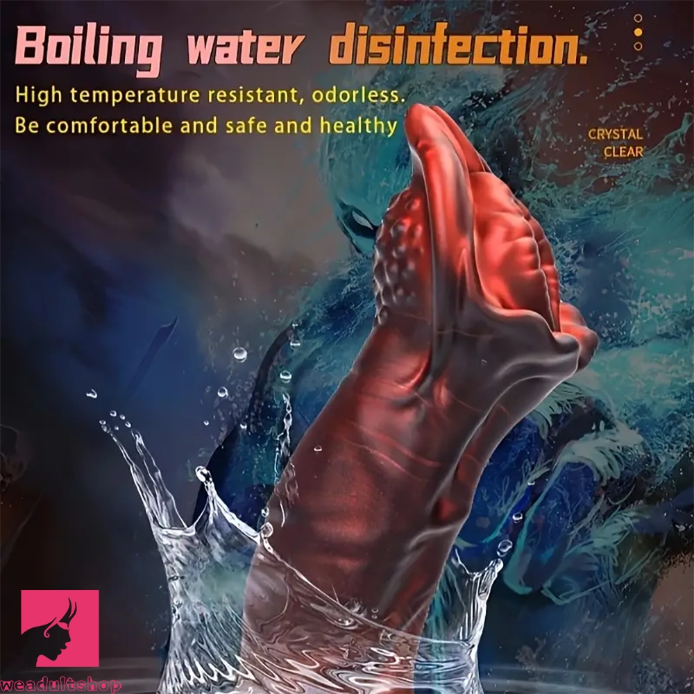 8.26in Devil Alien Monster Tentacle Silicone Dildo For Dilation Anal Plug