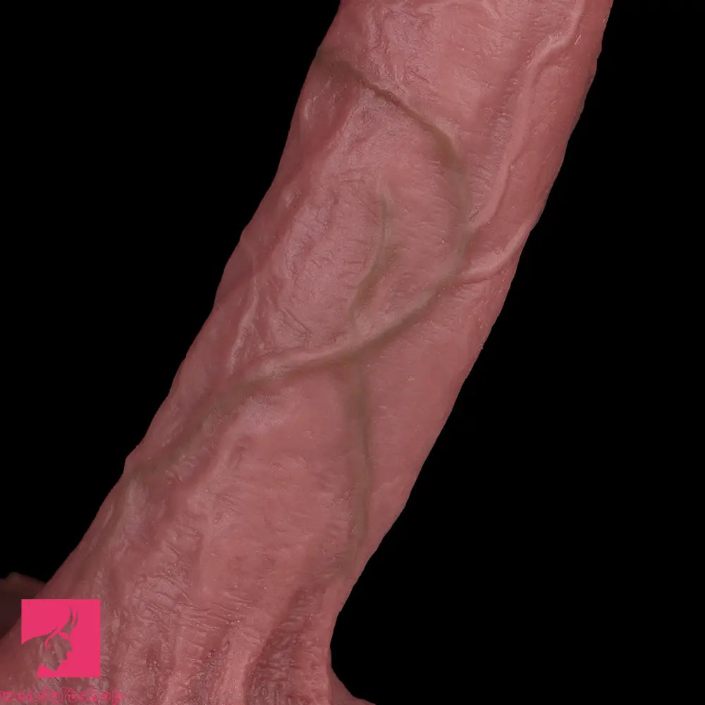 8.07in Silicone Big Strapon Hollow Dildo With Glans Penis For Big Sex Toy