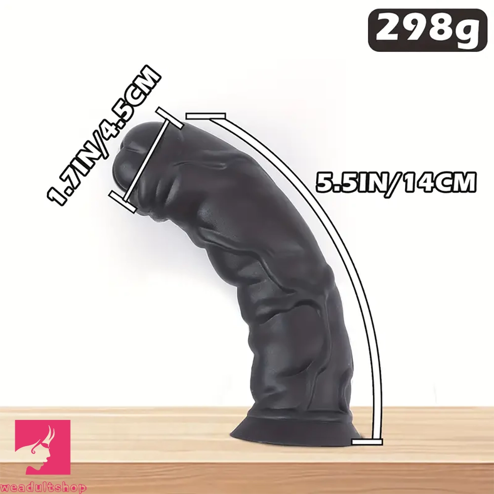 5.51in Realistic Liquid Silicone Female Dildo Thick Self-Entertainment Cock