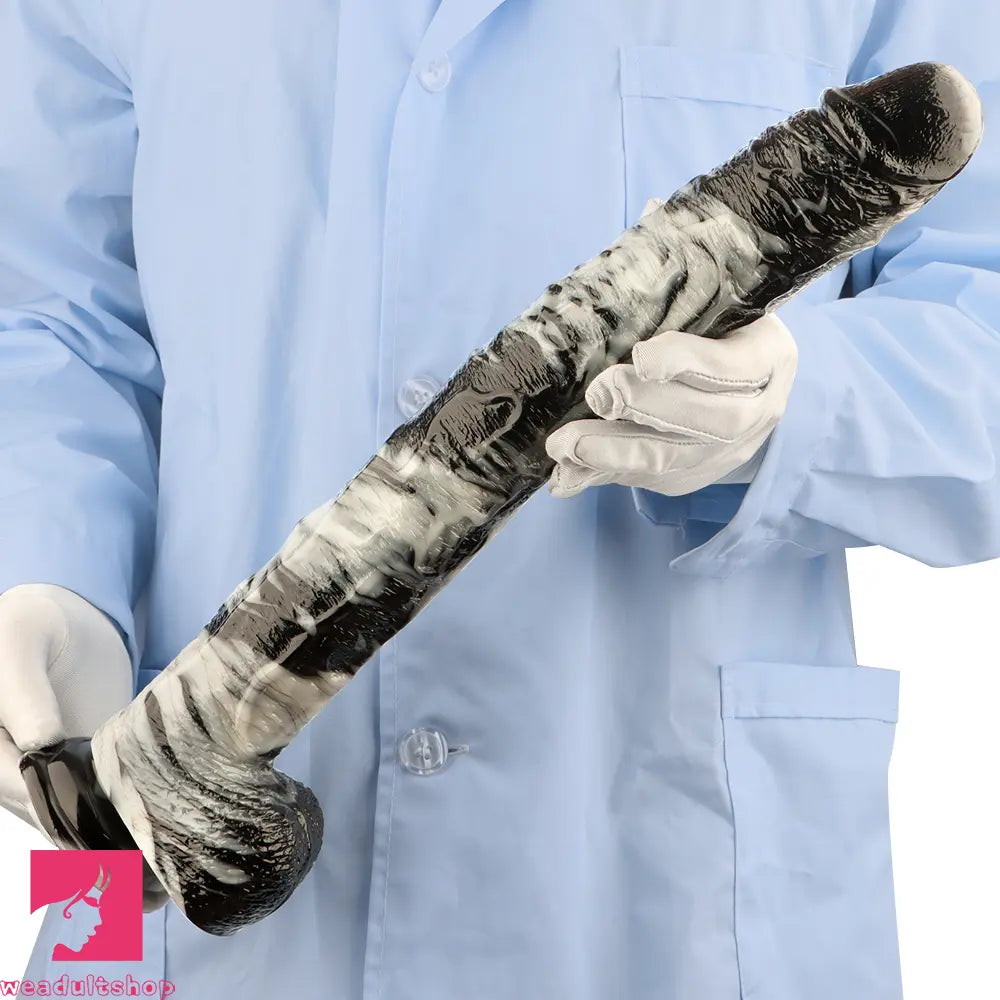 17in Super Large Long PVC Cock Dildo For Hands free Sex Female Orgasm