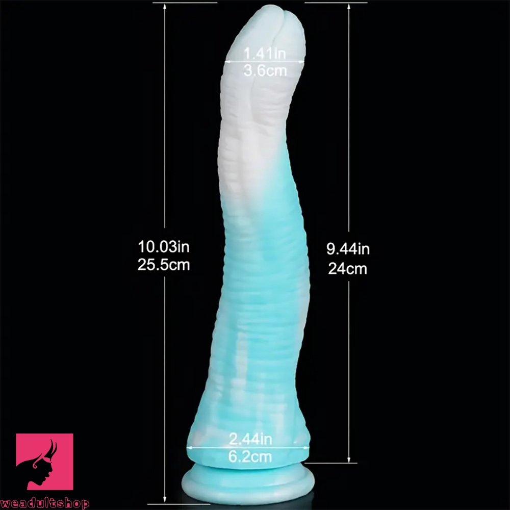 10.03in Giant Monster Thick Silicone Dildo Realistic G-Spot Adult Cock Toy