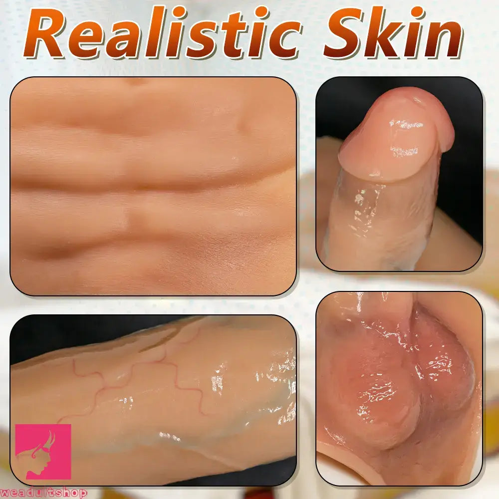 6.69in Strap on Vibrating Thrusting Swing Heating Auto Real Dildo Panty