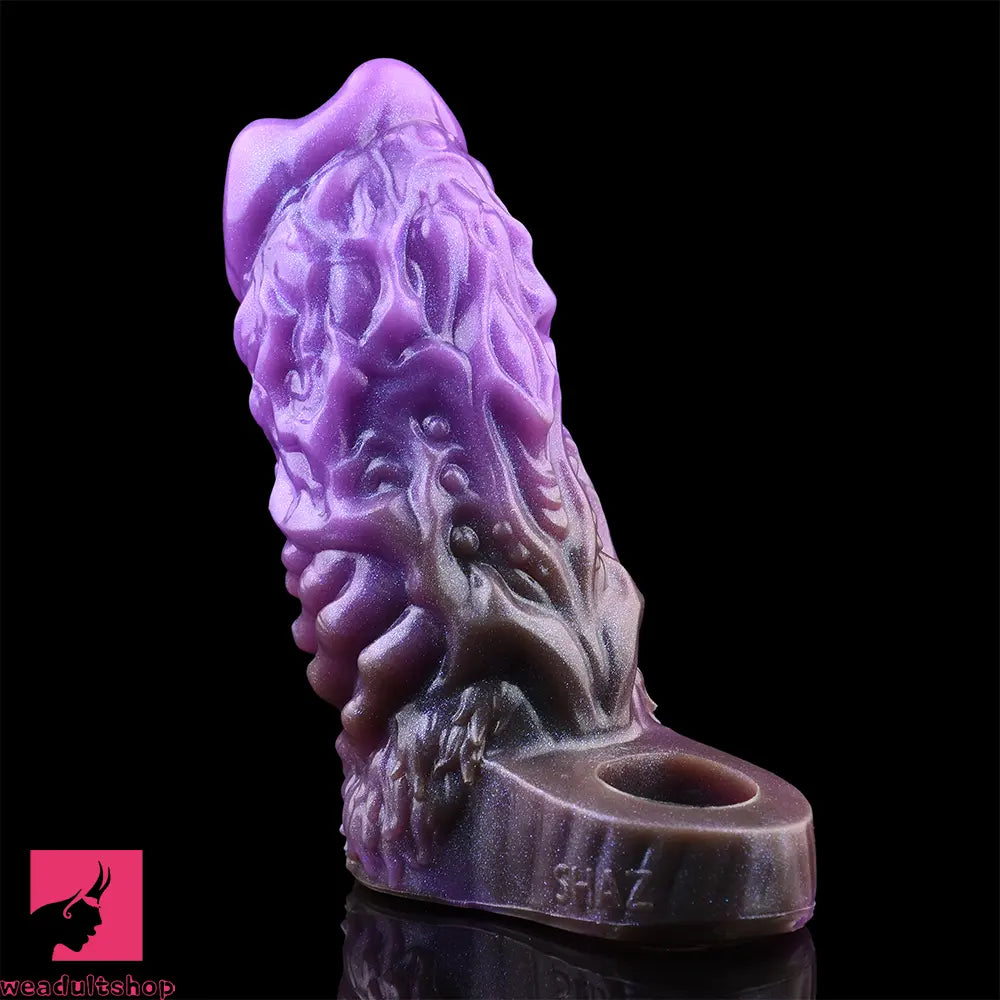 5.78in Dragon Beast Creature Fantasy Hollow Silicone Soft Dildo Sleeve