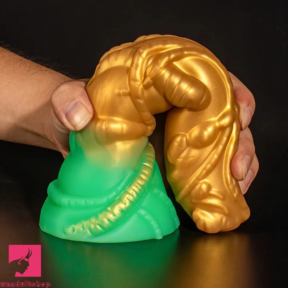 8.66in Alien Realistic Simulation SM Toy Liquid Silicone SM Rear Cock Dildo