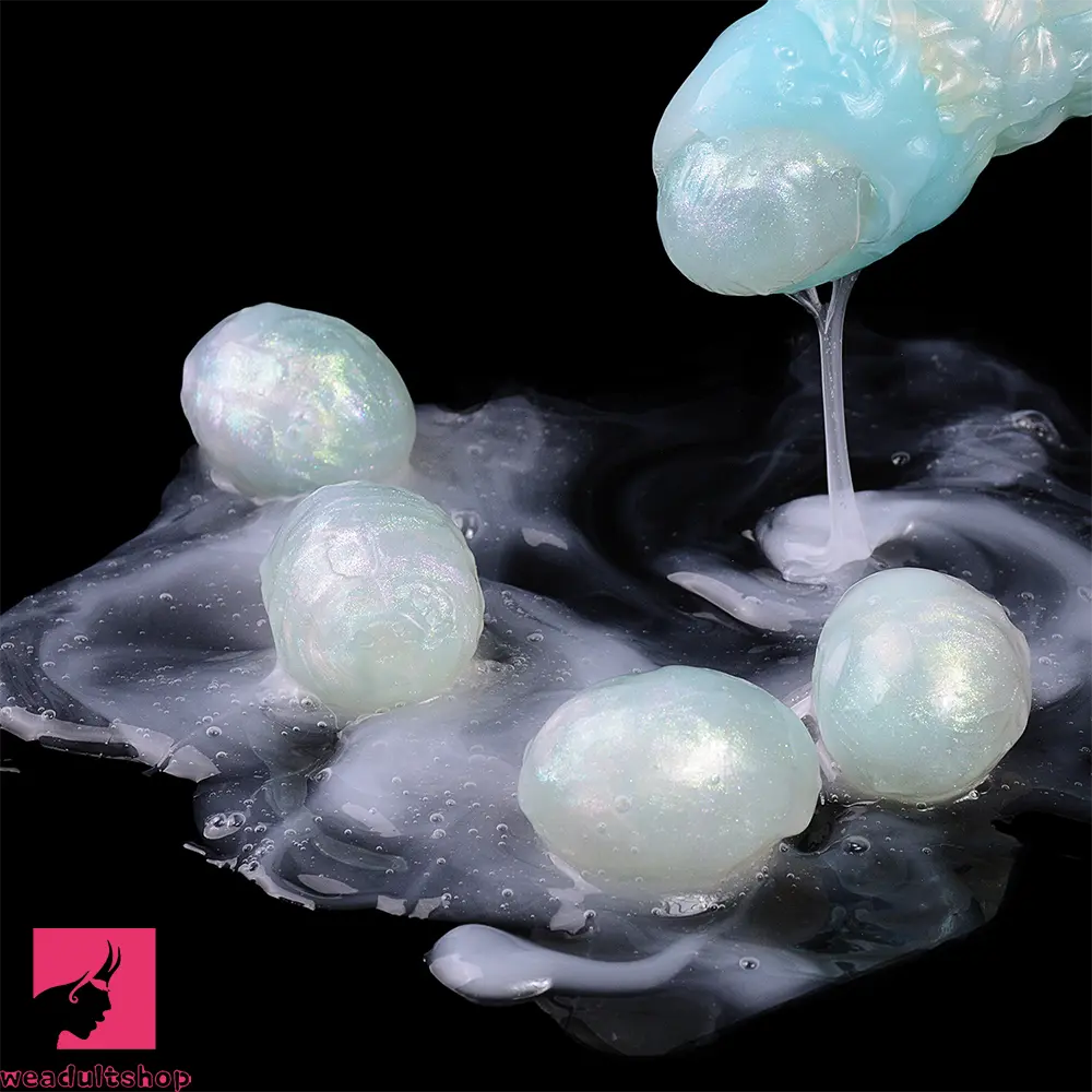 8.42in Adult Masturbation Cock Odd Ovipositor Egg Laying Inflatable Dildo