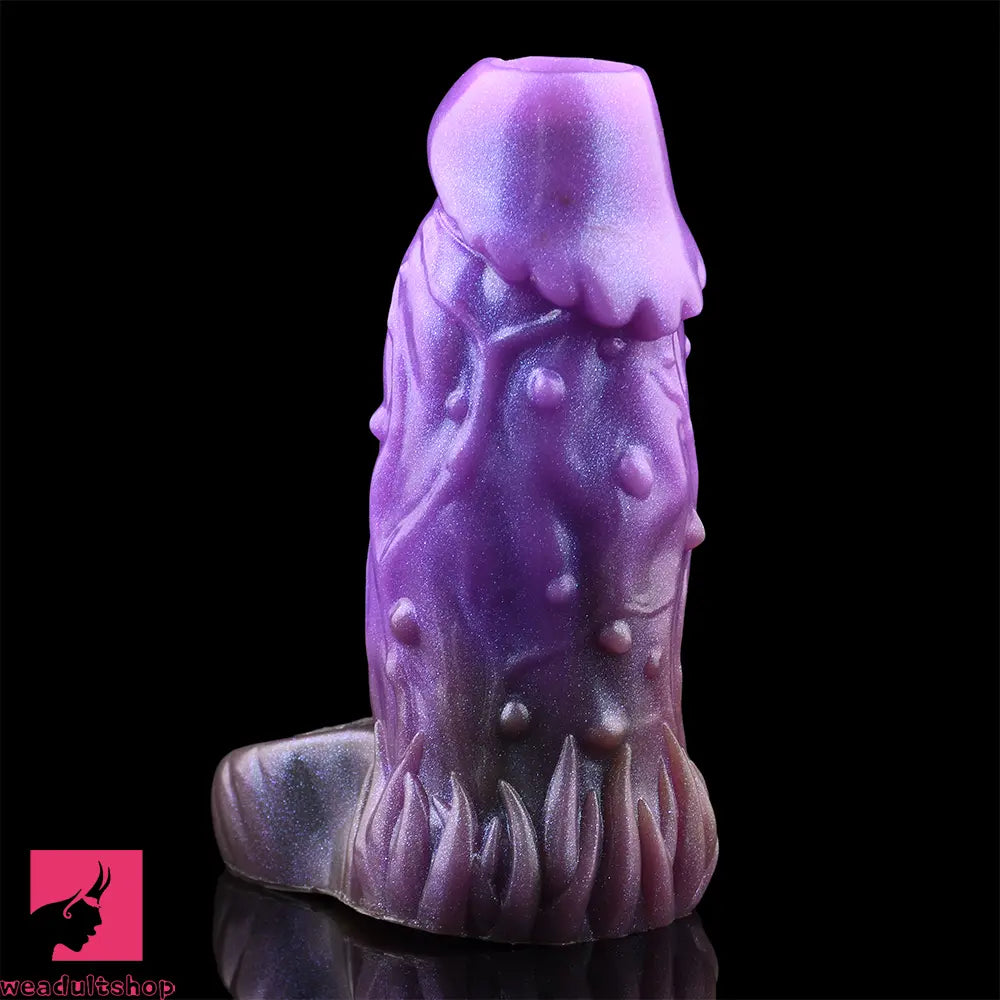 5.78in Beast Creature Fantasy Hollow Dildo Sleeve For Cock Enlargement