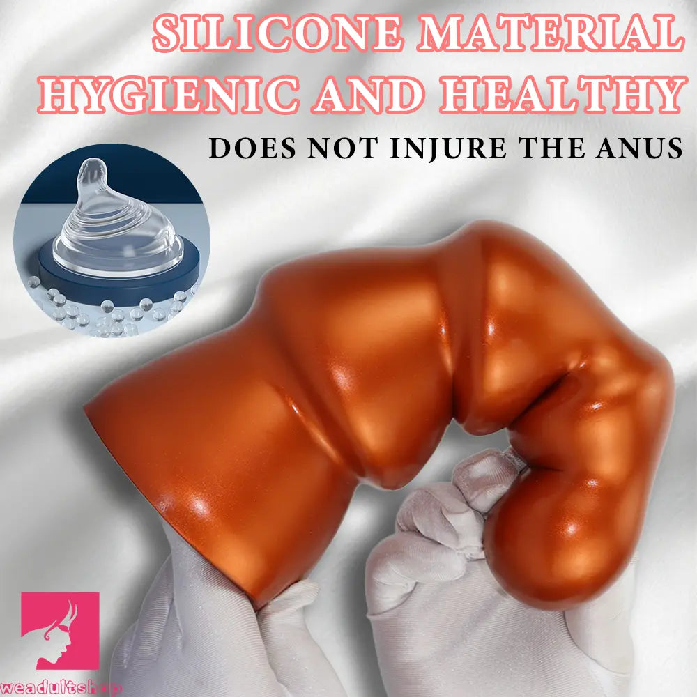 5.03in 7.67in 9.85in Odd Fantasy Butt Plug Dildo Suction Cup Adult For Couple