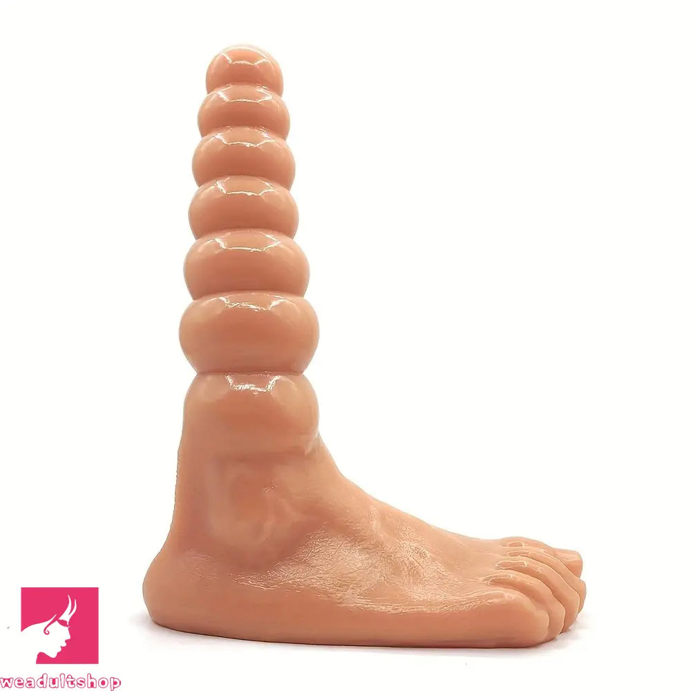 9.45in Simulated Foot Pull String Dual-Use Monster Dildo Anal Beads