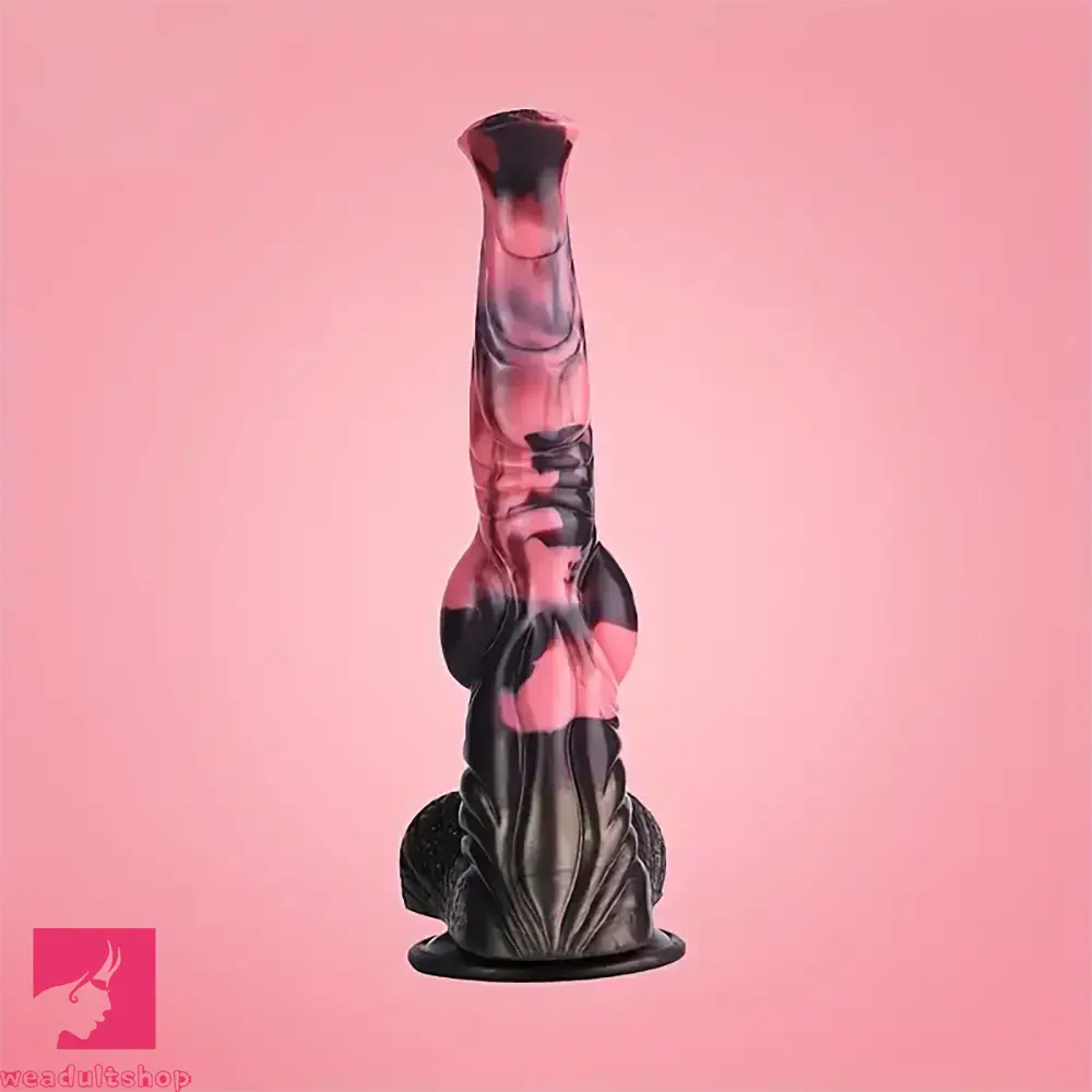 9.8in 11in 11.2in Soft Silicone Fantasy Large Horse Penis Animal Dildo