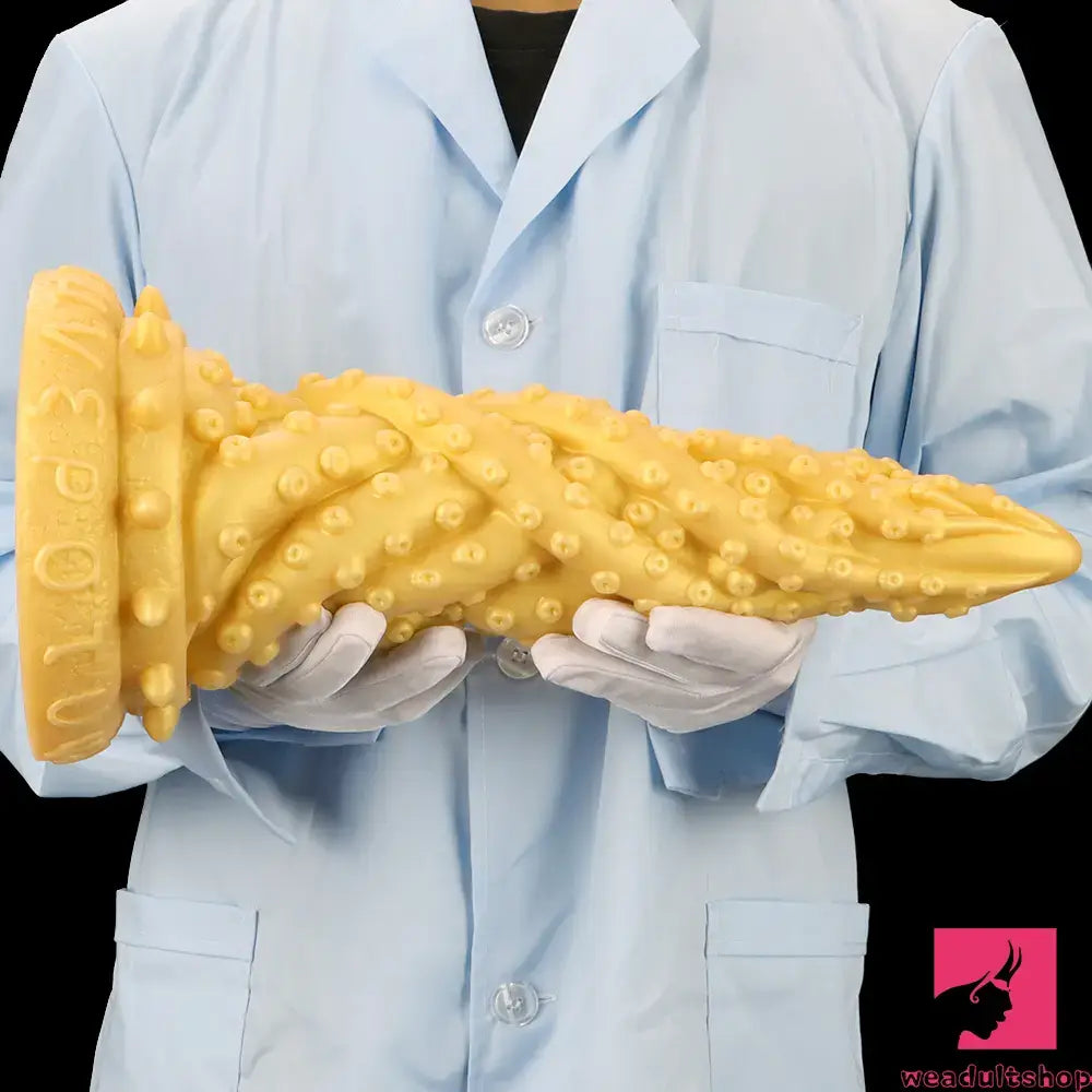 15in Liquid Large Soft Silicone Fantasy Thick Fat Octopus Long Dildo