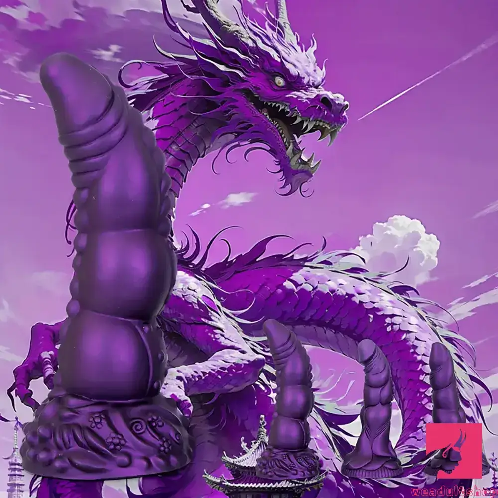 7.87in 8.1in 9.25in Animal Dragon Monster Silicone Dildo For Anus G-Spot