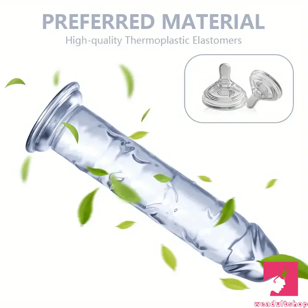 6.06in - 12in TPE Unisex Real Dildo Sex Toy Masturbator Vaginal Dilator