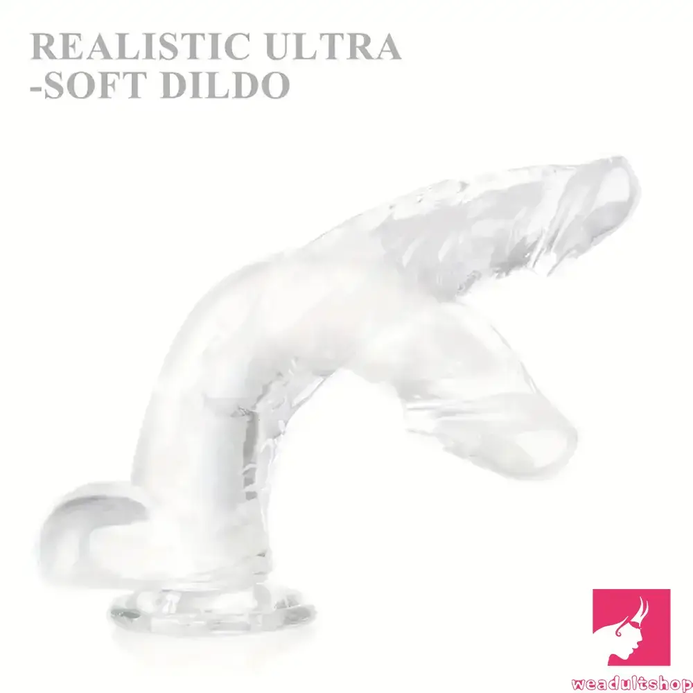 Multiple Lengths Clear Dildo For Women Men Gay Lesbian Anal Sex