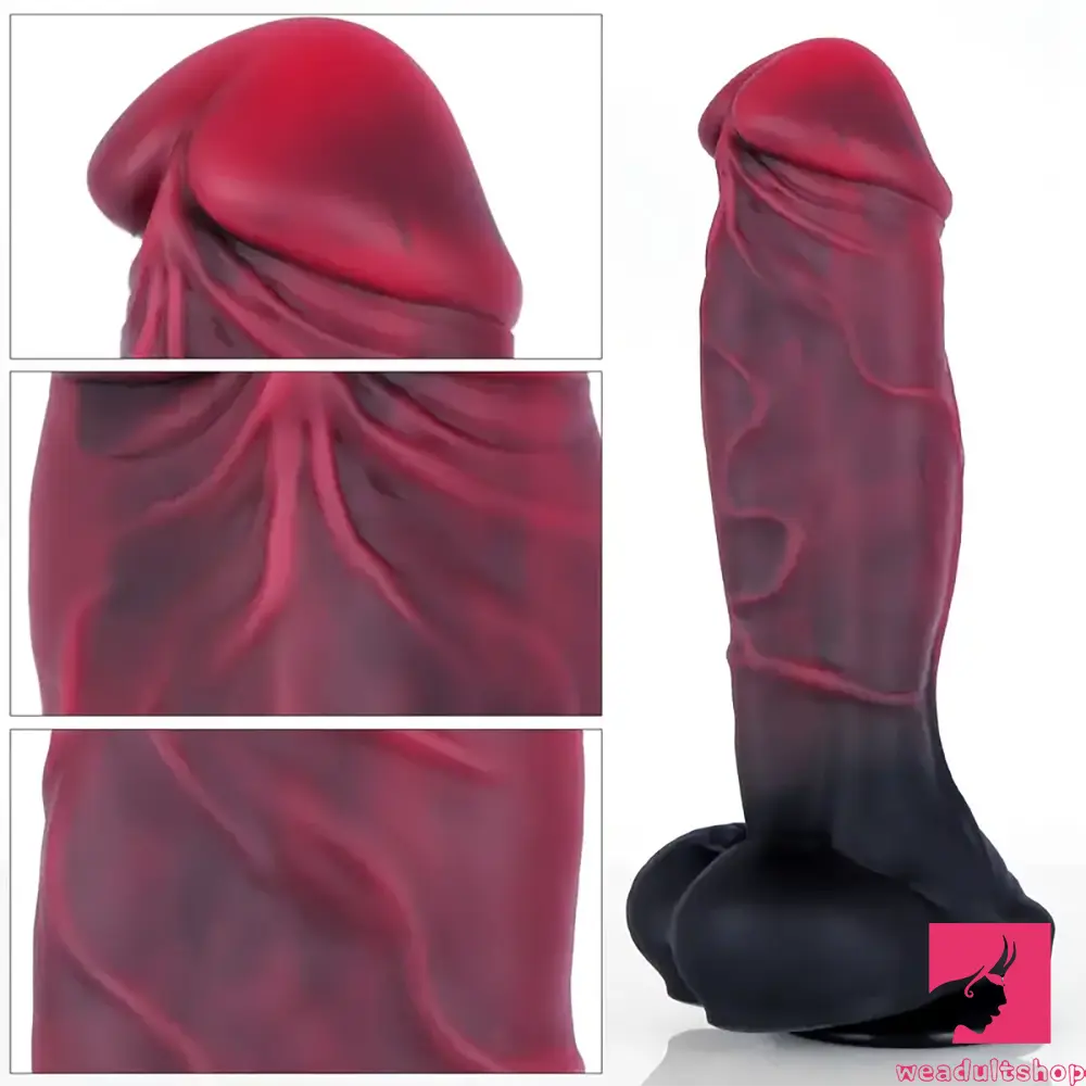 7.36in 9.25in 10.9in Thick Big Fantasy Silicone Dildo For Couples Sex