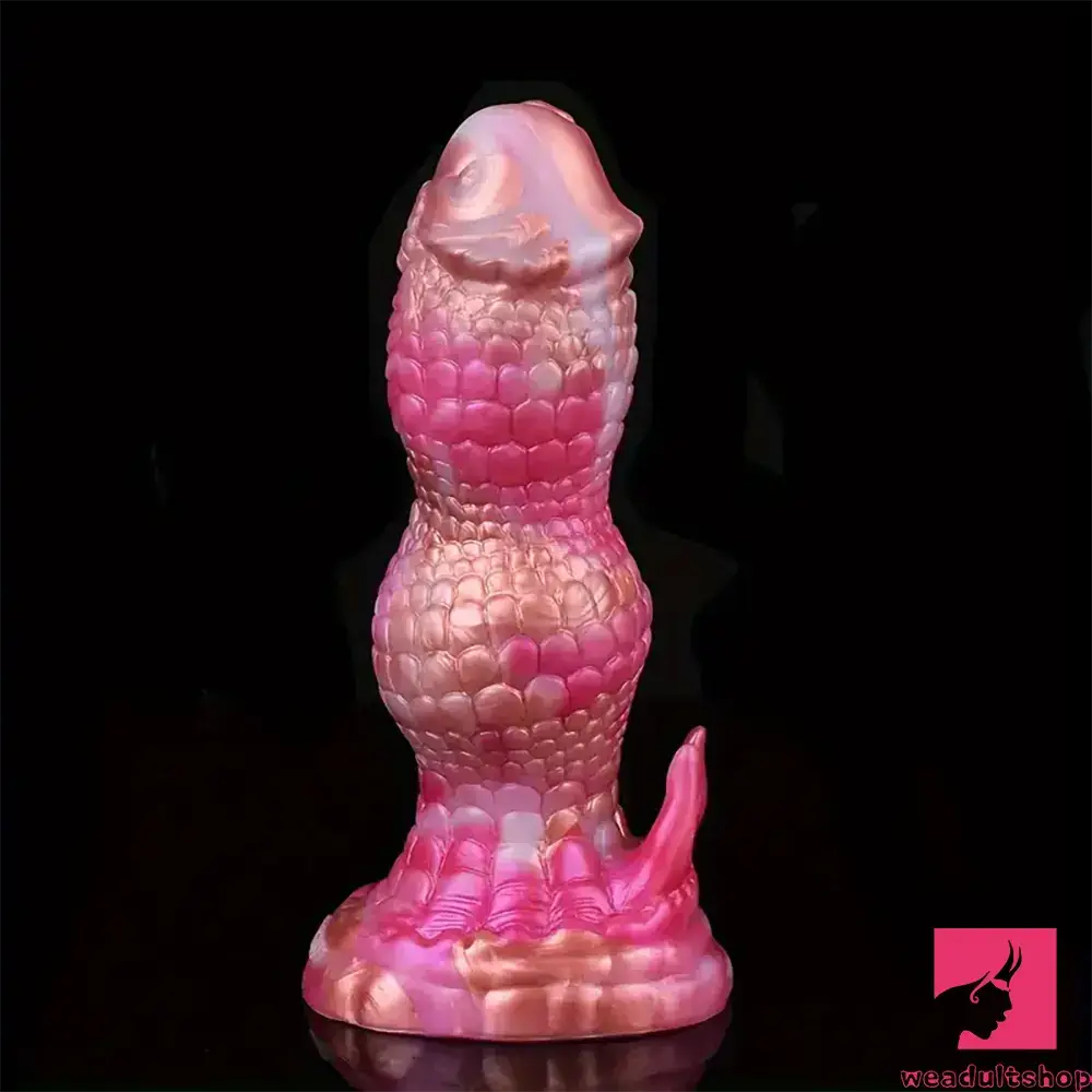 7.08in Fantasy Monster Dragon Silicone Soft Dildo For Couples Women