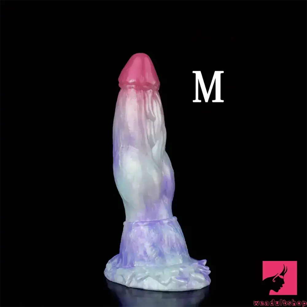 5.7in 7.79in 9.96in Dragon Flexible Silicone Monster Dildo With Big Knot