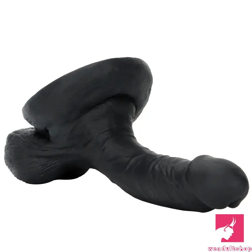 7.48in Big Suction Cup Silicone Soft Mixed Color Dildo For Adult Sex Toy