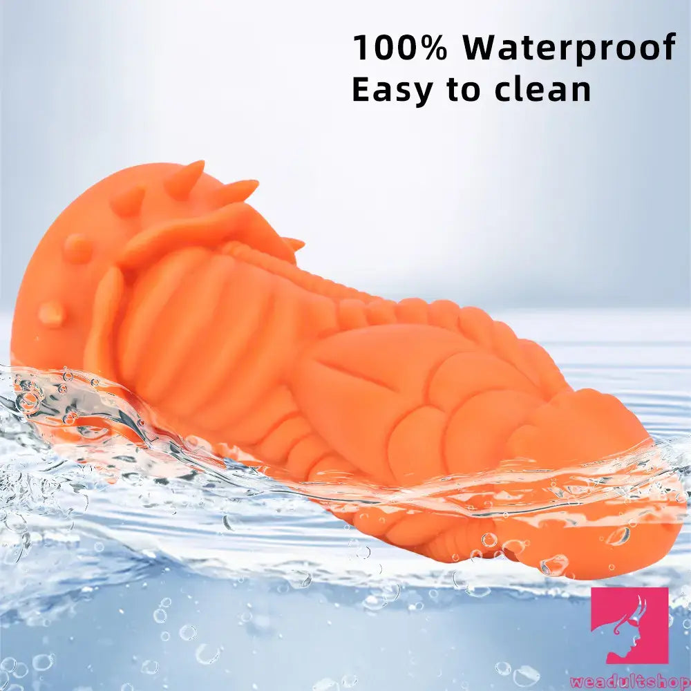 7.87in 10.43in 12.6in Fantasy Silicone Flexible Big No Eggs Dragon Dildo