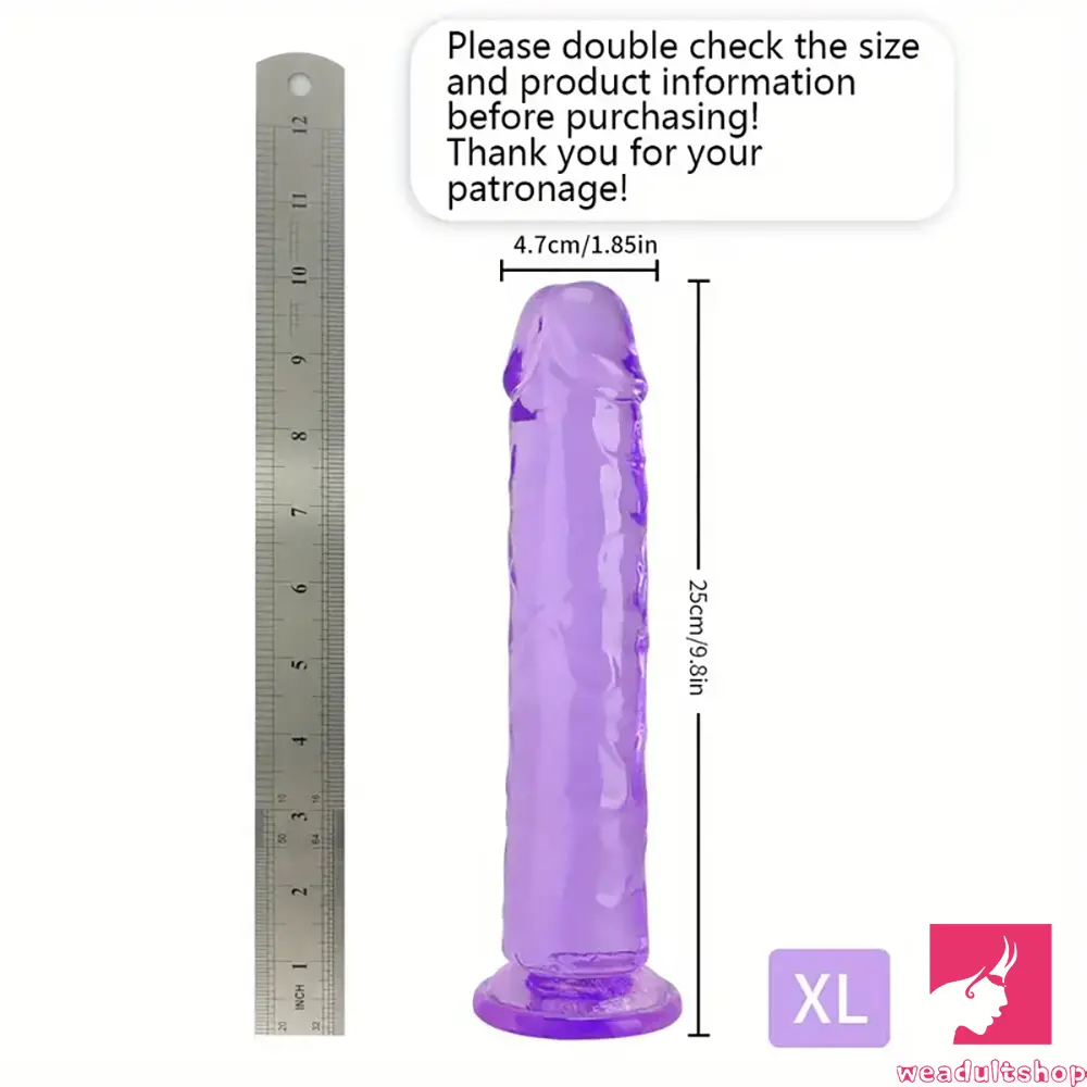 6.06in - 12in TPE Unisex Real Dildo Sex Toy Masturbator Vaginal Dilator