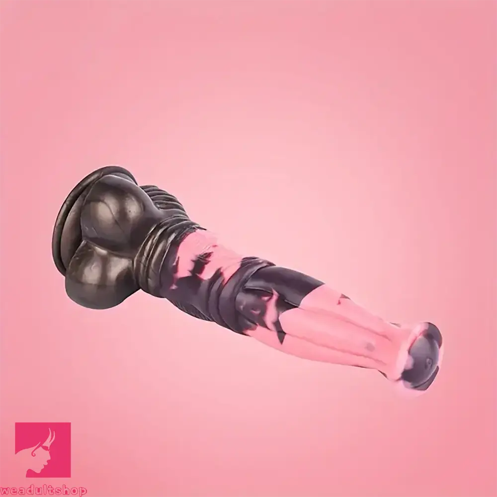9.8in 11in 11.2in Soft Silicone Fantasy Large Horse Penis Animal Dildo