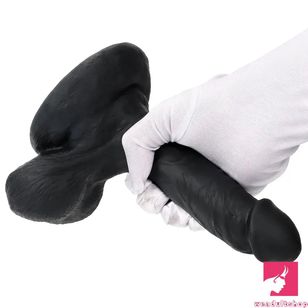 7.48in Big Suction Cup Silicone Soft Mixed Color Dildo For Adult Sex Toy