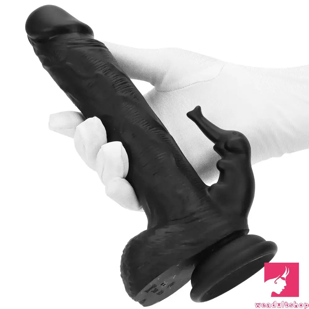8.85in Elephant 3in1 Heating Thrusting Vibrating Remote Control Dildo