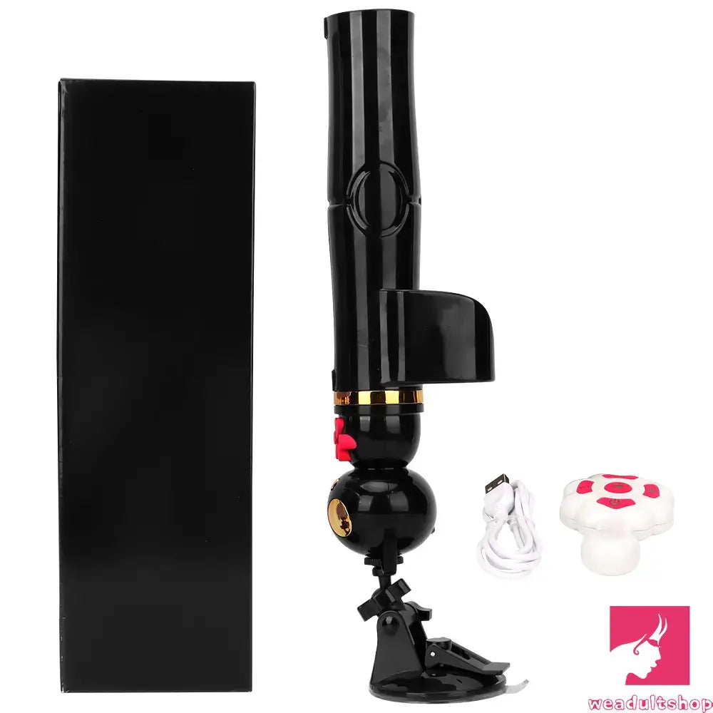 7.87in Cat Heating Thrusting Vibrating Remote Dildo Gun Fucking Sex Machine