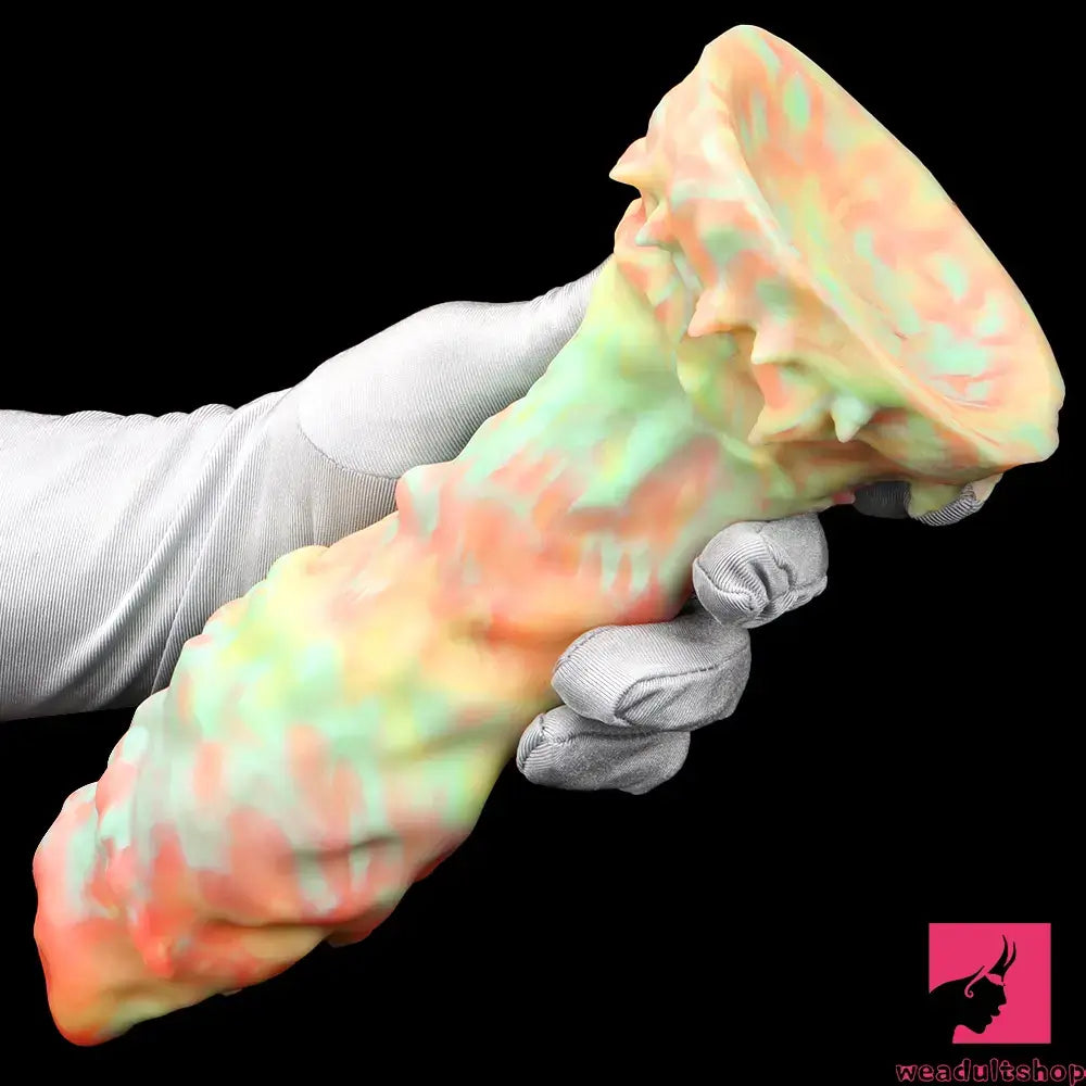 9.44in Fantasy Big Silicone Soft Mixed Color Dildo For Sex Love Toy