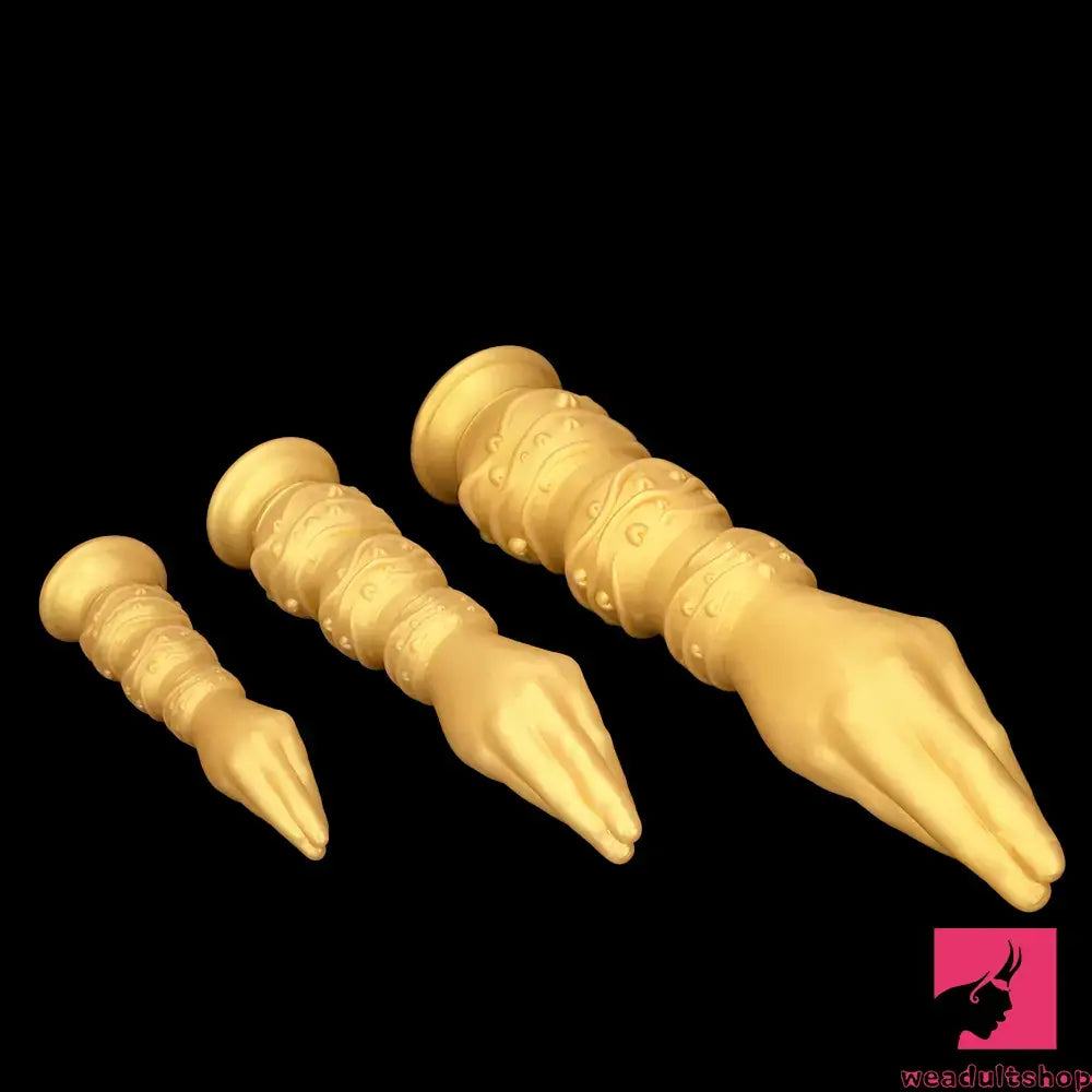 7.28in 9.84in 13.38in Premium Silicone Soft Fist Hands Big Dildo