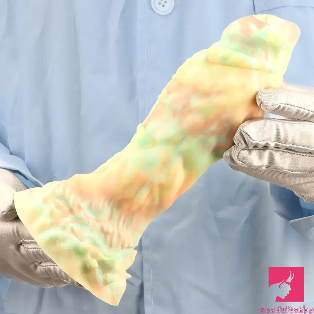 9.44in Fantasy Big Silicone Soft Mixed Color Dildo For Sex Love Toy